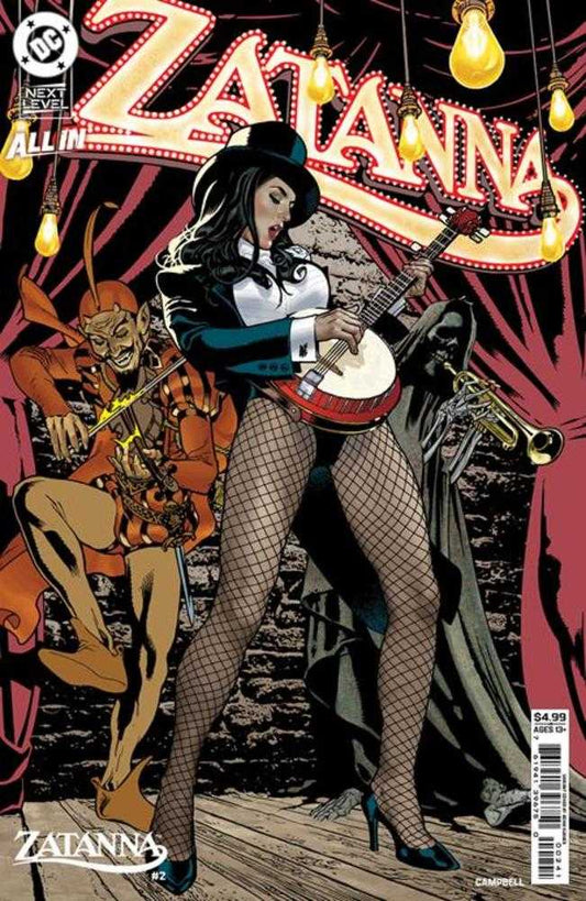 Zatanna (2026) #2 Cover D Adam Hughes Card Stock Variant PRESALE 5/27