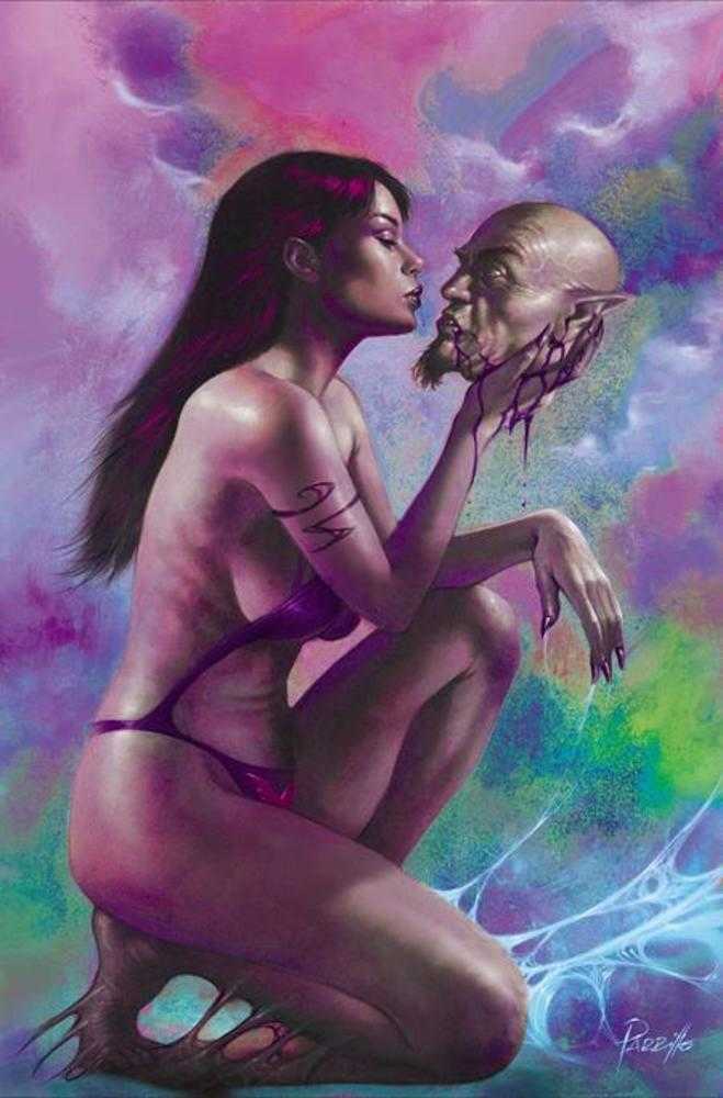 Vampirella #12 Cover O 1 in 10 Lucio Parrillo Ultraviolet Full Art Variant PRESALE 3/25