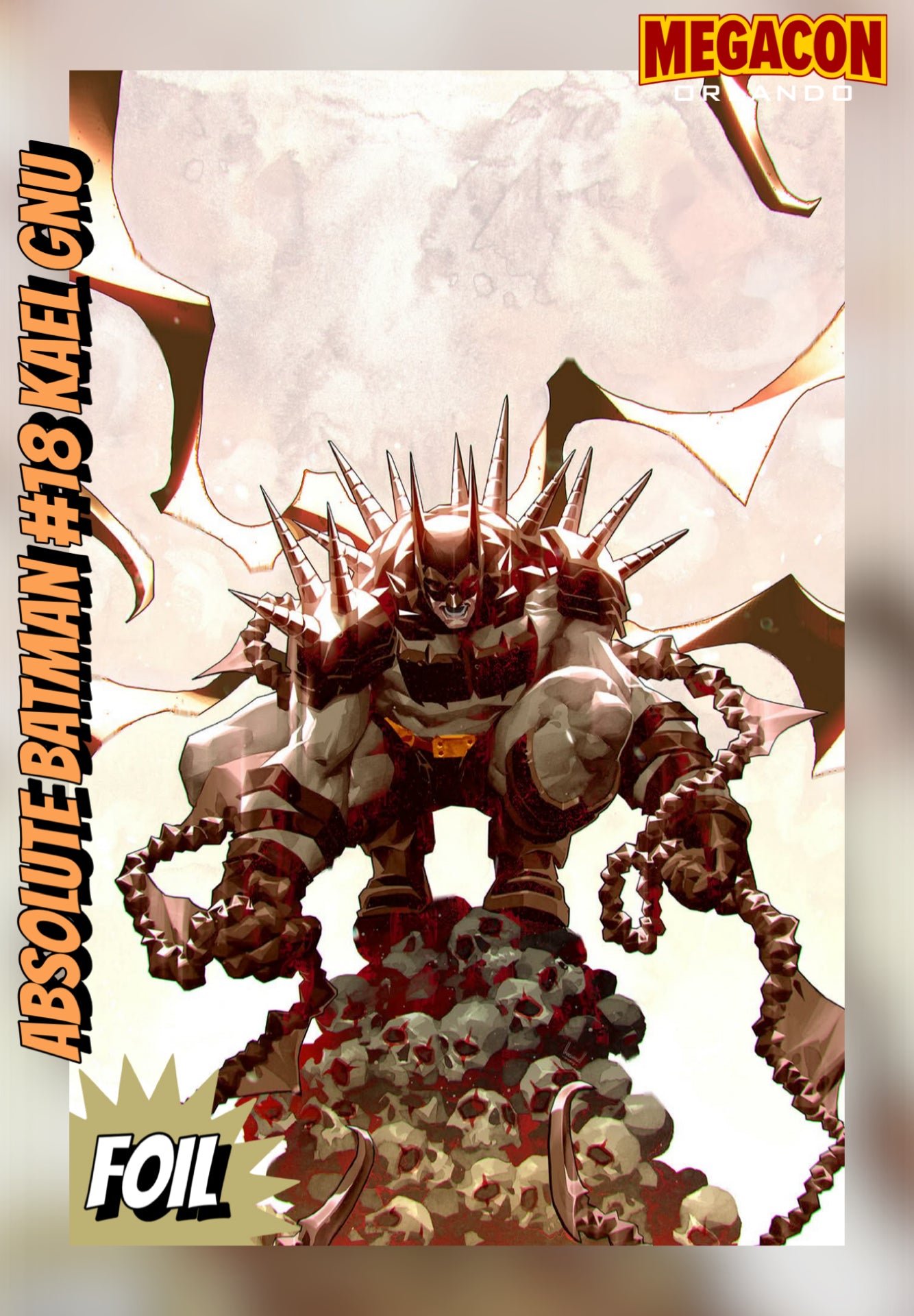 Absolute Batman 18 Megacon Kael Ngu Foil Virgin Variant DC