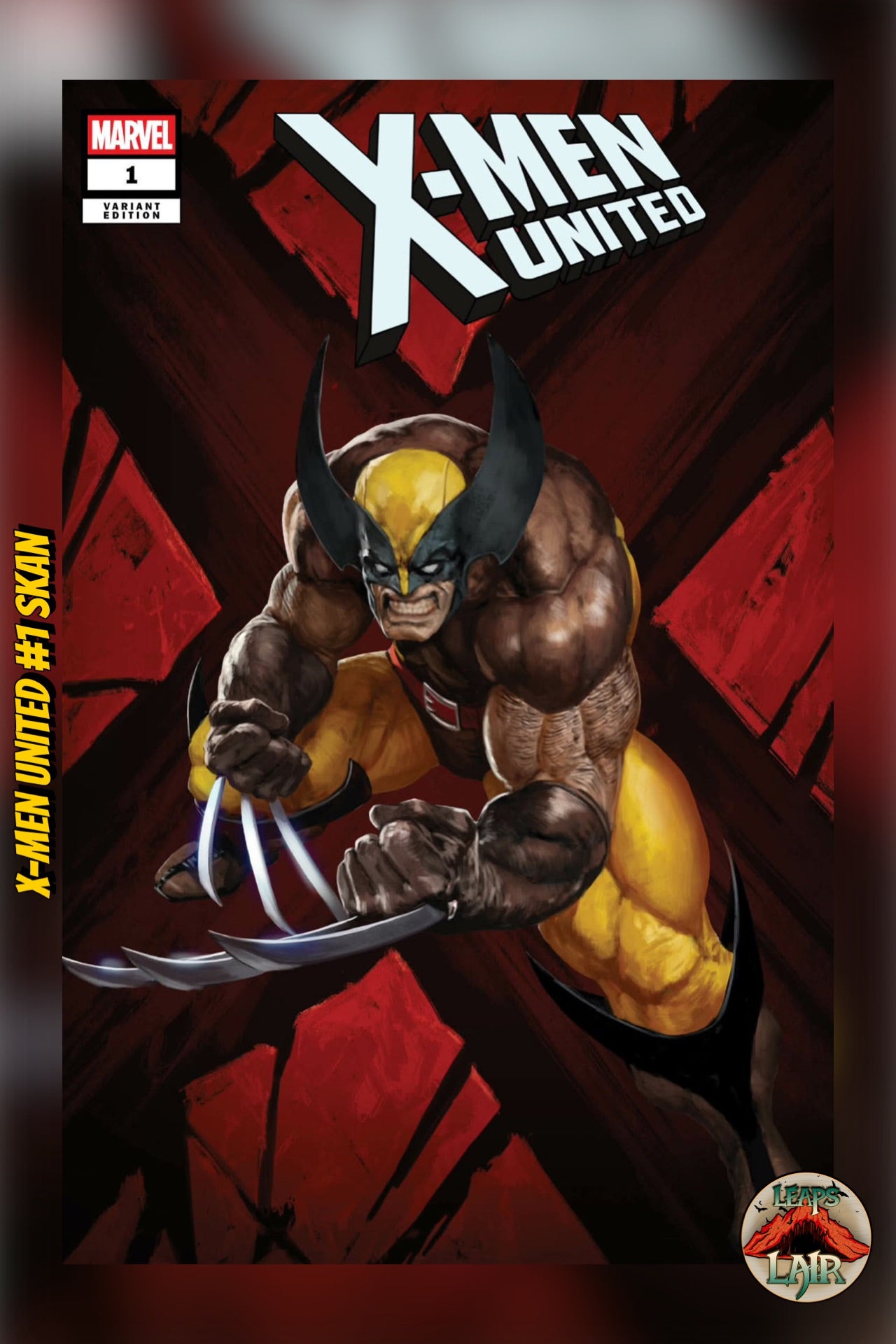 X-MEN UNITED #1 WOLVERINE SKAN LEAPSLAIR EXCLUSIVE – TRADE
