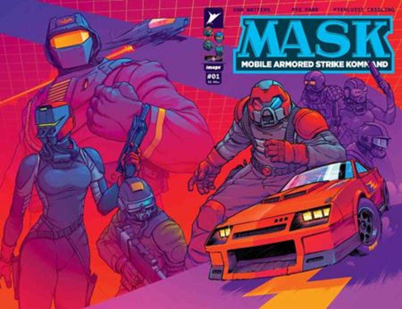Mask #1 Cover N Pye Parr Foil Variant