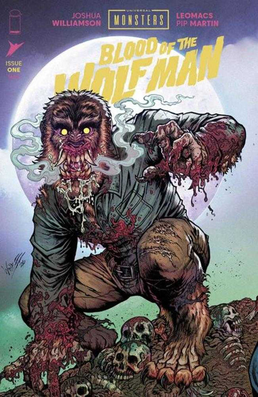 Universal Monsters Blood Of The Wolf Man #1 (Of 4) Cover C Inc 1:10 Maria Wolf & Mike Spicer Connecting Variant