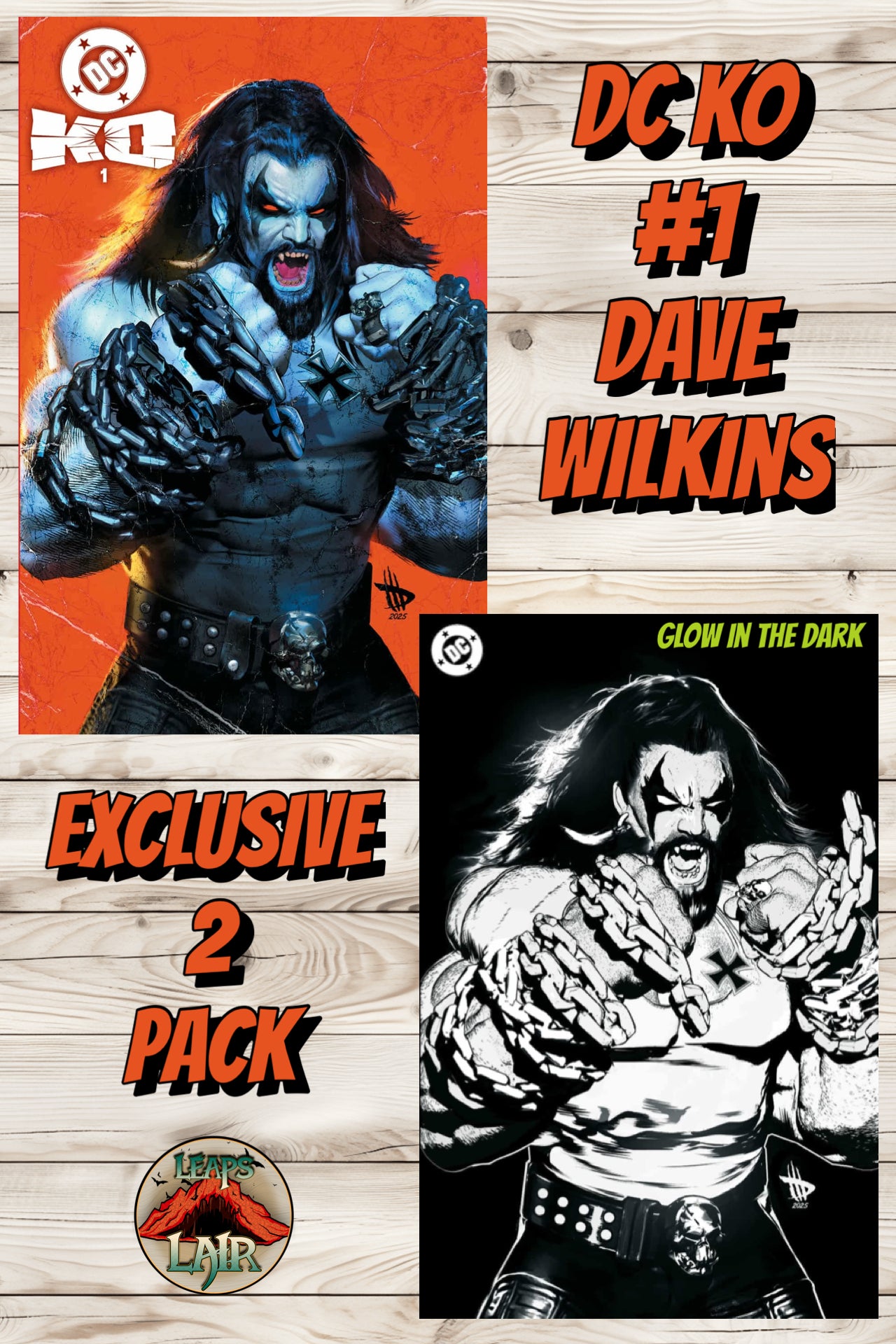 DC KO #1 Exclusive Wilkins Trade & Virgin LOBO 2 PACK