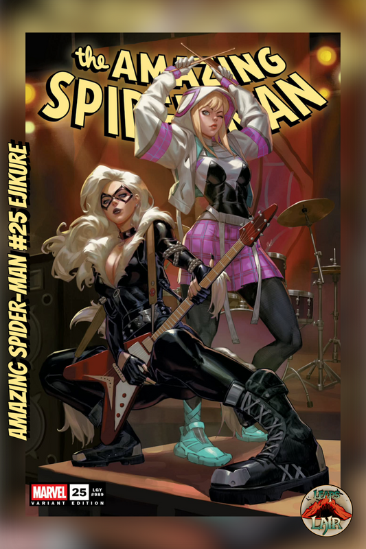 Amazing Spider‑Man 25 Exclusive Ejikure LeapsLair – Trade – PREORDER 3/25