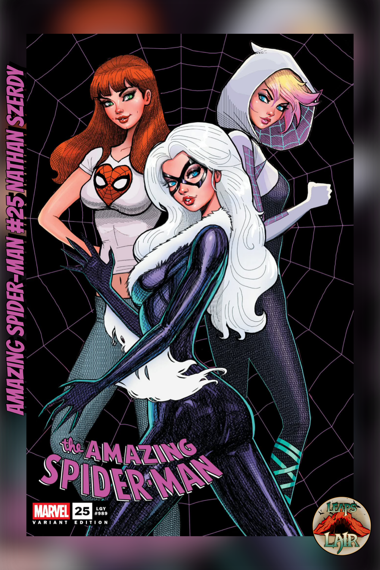 Amazing Spider‑Man 25 Exclusive Nathan Szerdy LeapsLair – Trade