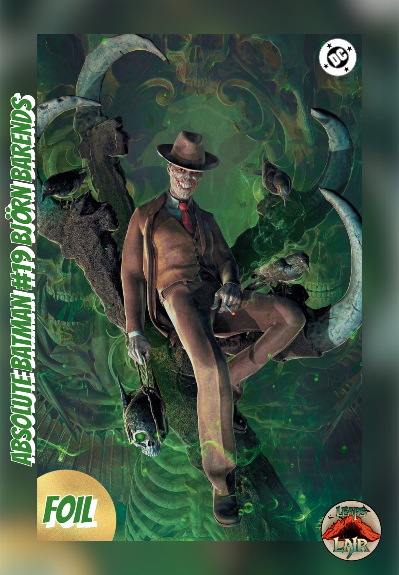 Absolute Batman #19 Björn Barends Trade, Virgin & Virgin Foil (3PK) | PREORDER 4/8 | 1st Absolute Scarecrow