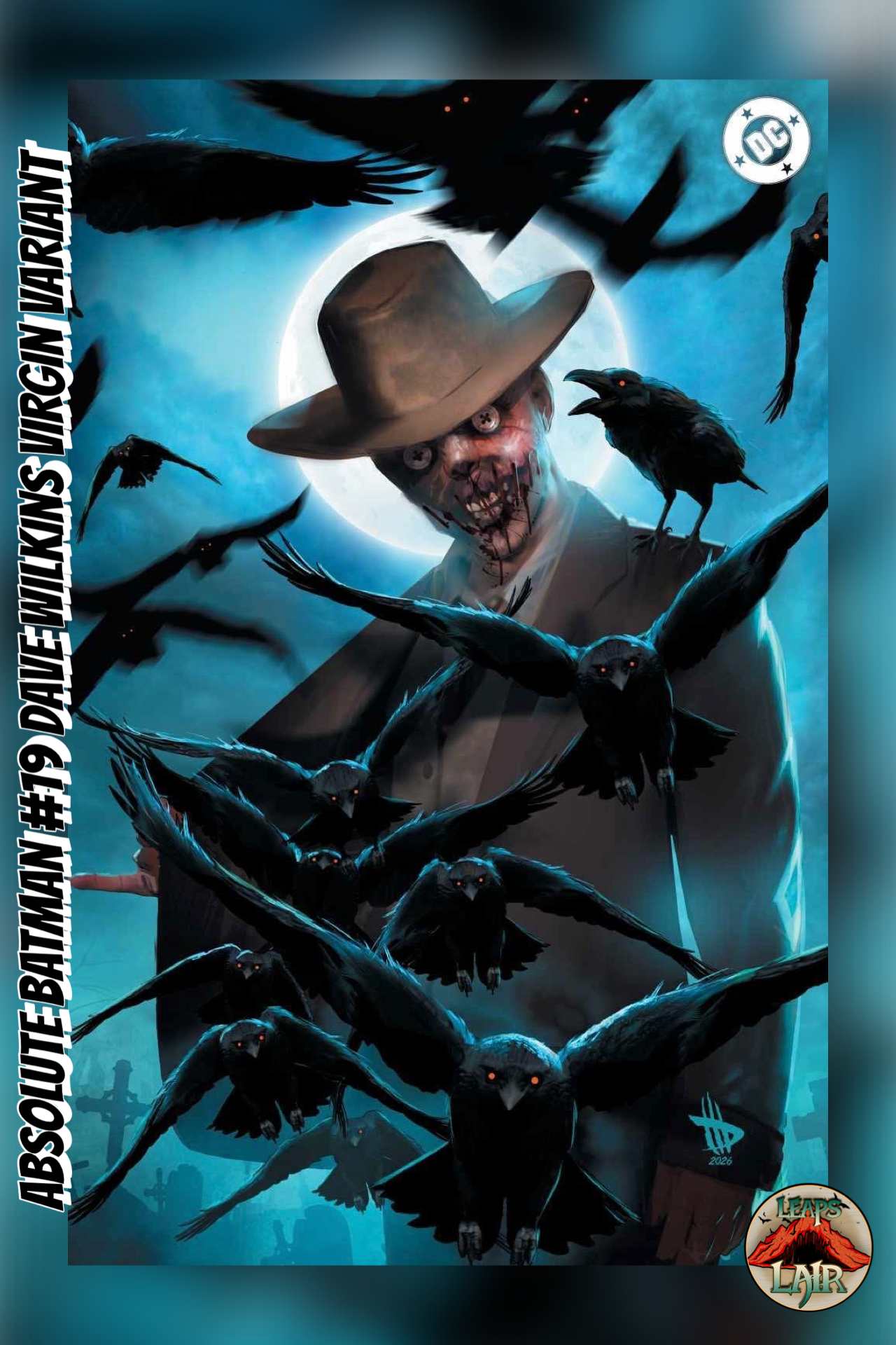Absolute Batman #19 Dave Wilkins Blue Virgin cover