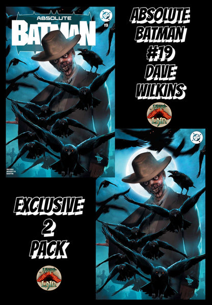 Absolute Batman #19 Dave Wilkins Trade + Blue Virgin 2-Pack