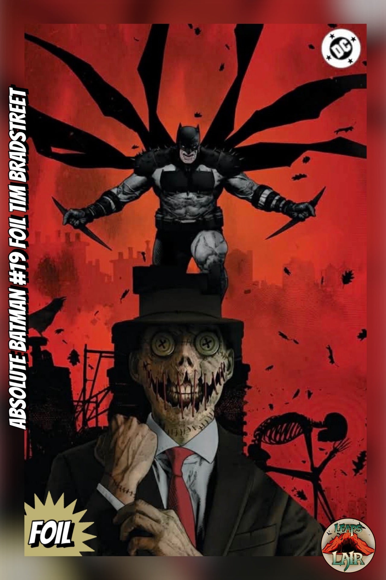 Absolute Batman #19 Tim Bradstreet Virgin Foil cover