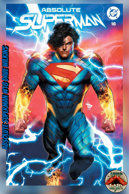 Absolute Superman #18 Dave Wilkins LeapsLair Exclusive Trade cover