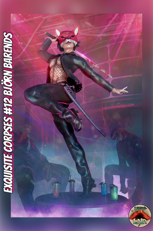 Exquisite Corpses #12 Bjorn Barends FOX MASK KILLER LeapsLair Exclusive 🦊 Preorder 4/22