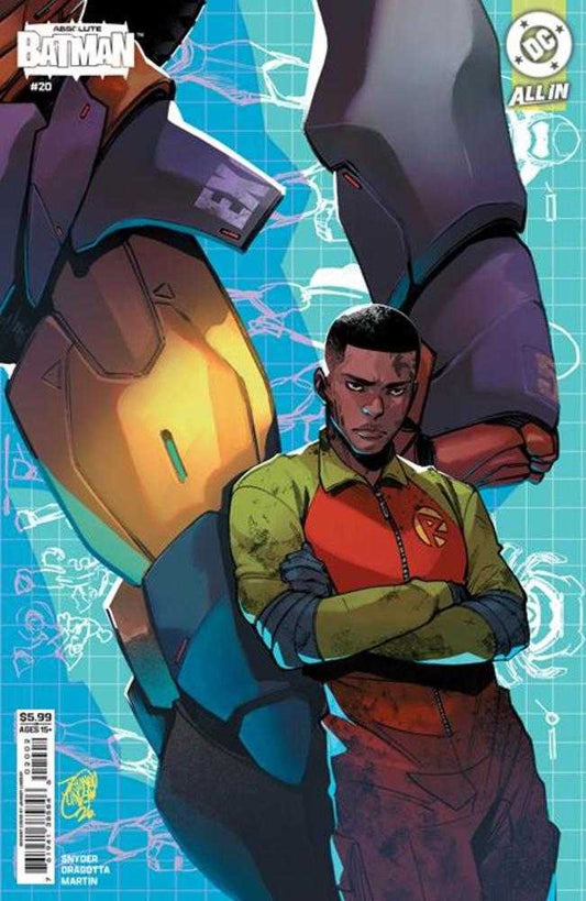 Absolute Batman #20 Cover I Jahnoy Lindsay Robins Duke Thomas Card Stock Variant *Manufacturing Damage*