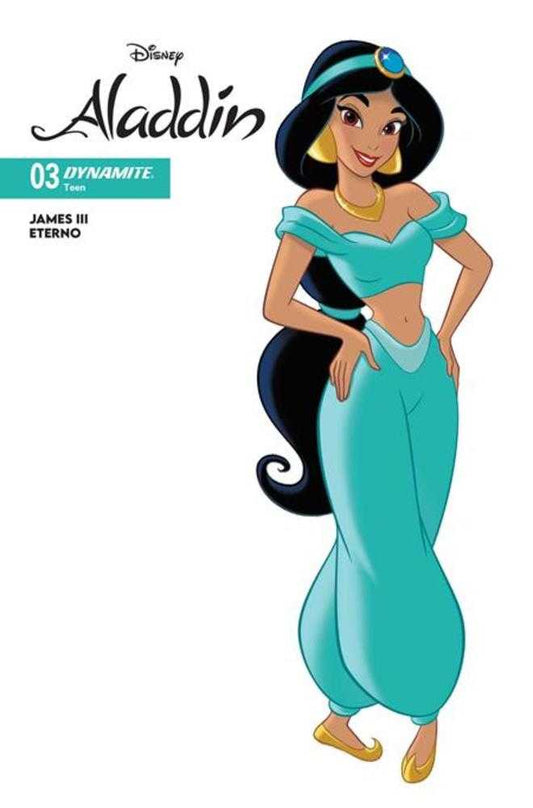 Comic book cover of 'Aladdin #3 Cover C Animation Art Variant PRESALE 9/16'