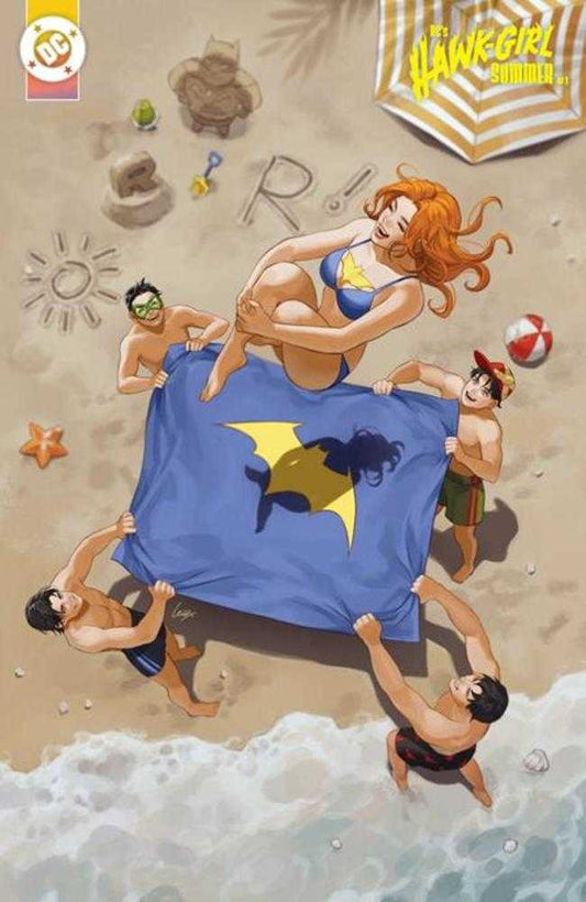 Comic book cover of 'DC's Hawk Girl Summer #1 (One Shot) Cover B Lesley Leirix Li Card Stock Variant'