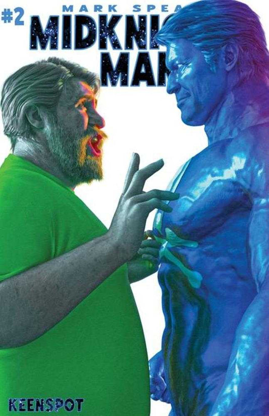Comic book cover of 'Mark Spears Midknight Man #2 Cover D Mark Spears Fergus Variant Variant'