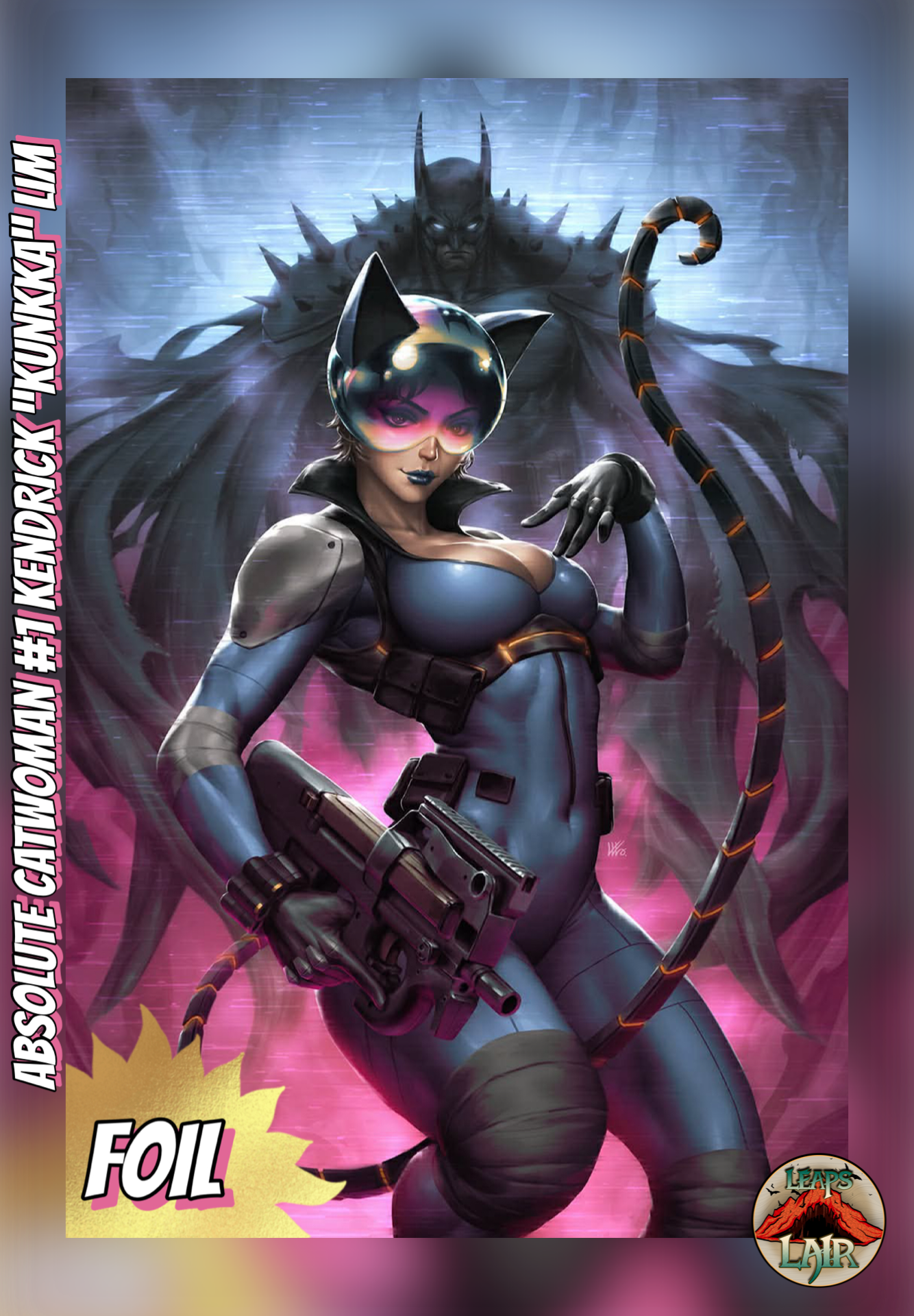 Absolute Catwoman #1 Kendrick Lim Pink Foil Virgin LTD 1000