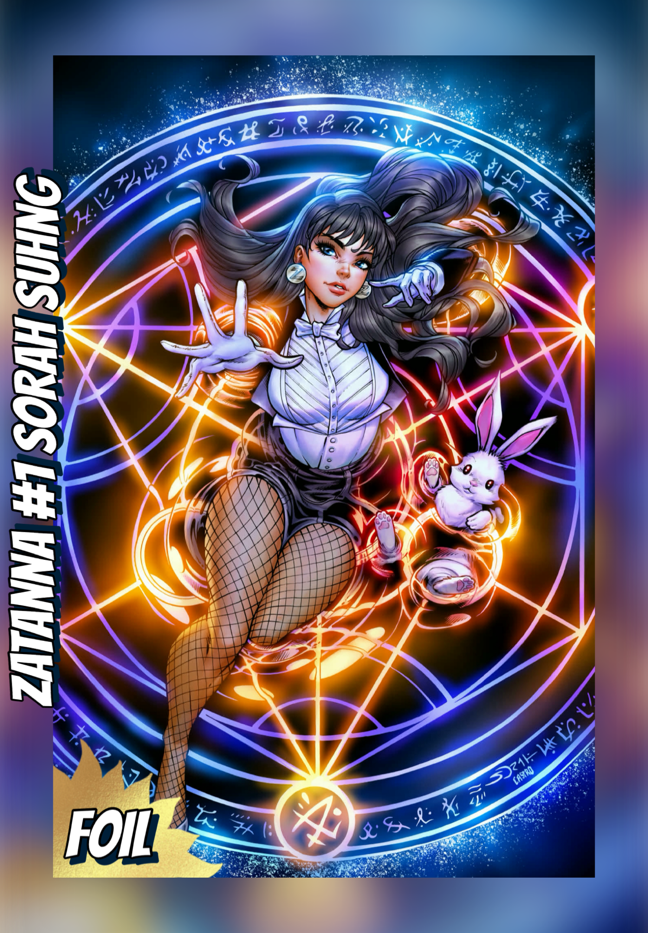 Zatanna #1 Suhng LeapsLair Exclusive Foil Virgin LTD 1000