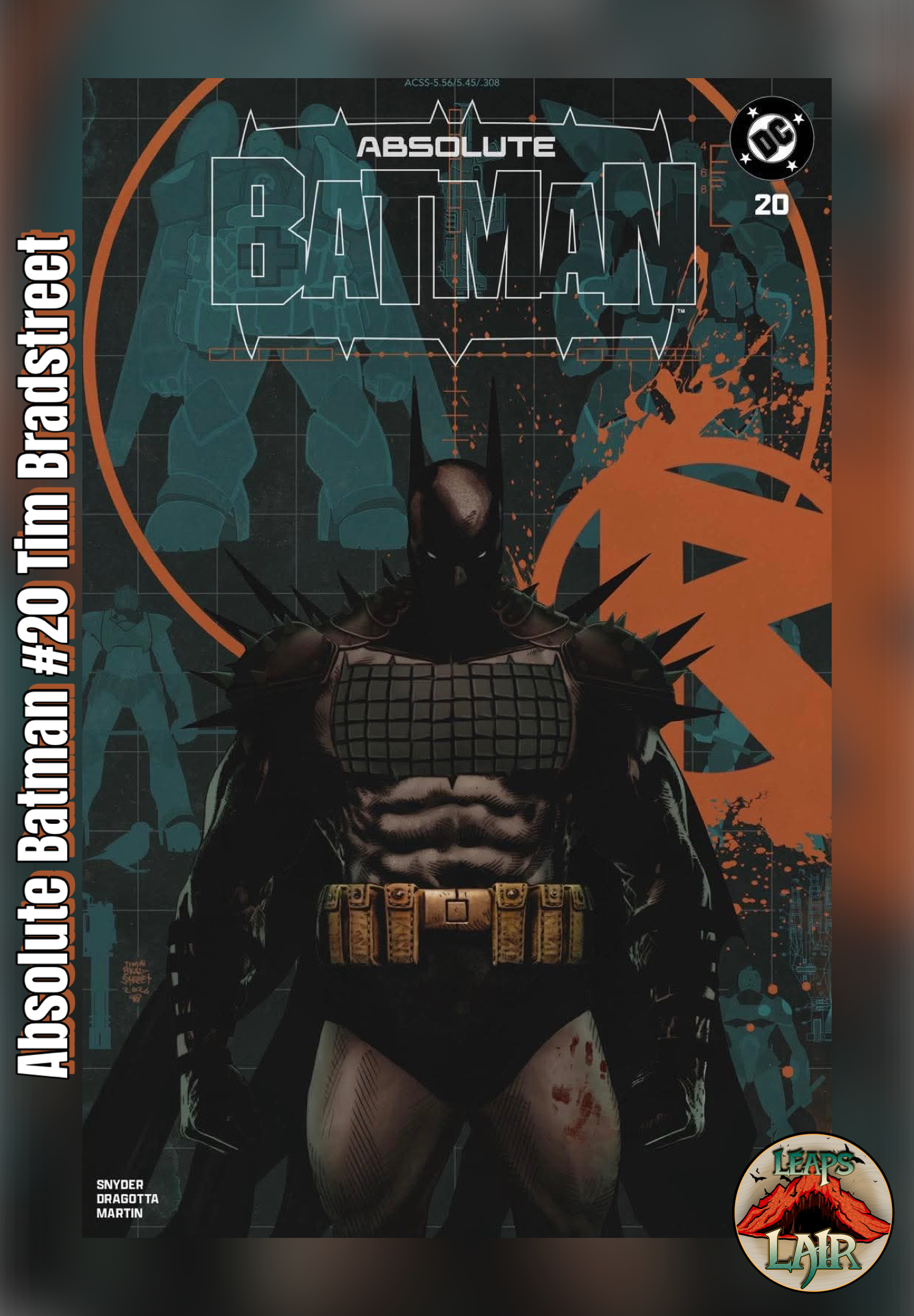 Absolute Batman #20 Tim Bradstreet Exclusive LeapsLair | 1st Absolute Robin