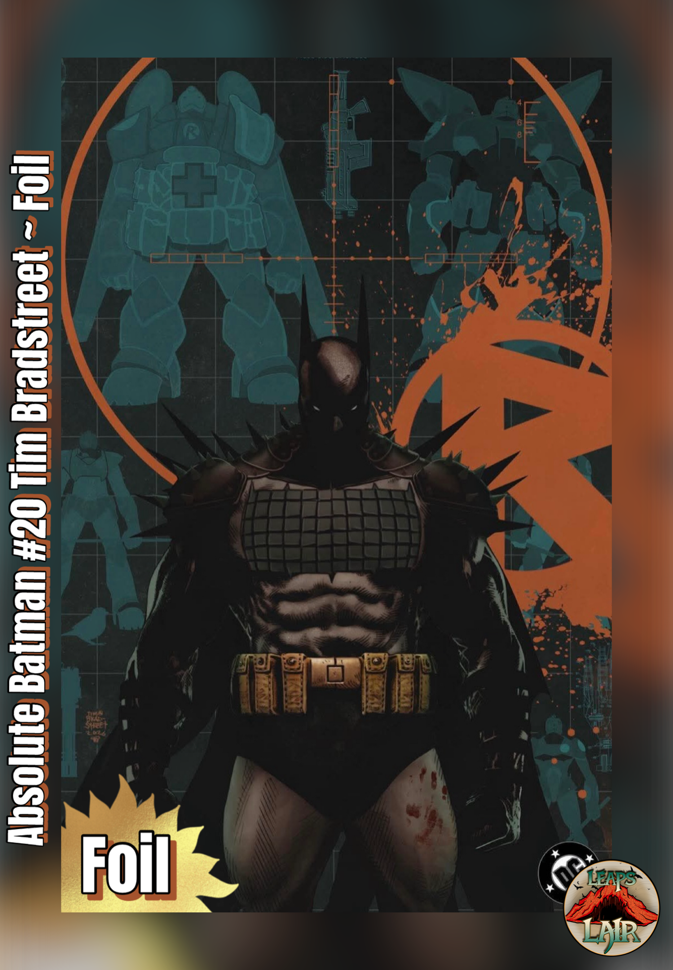 Absolute Batman #20 Tim Bradstreet Foil cover