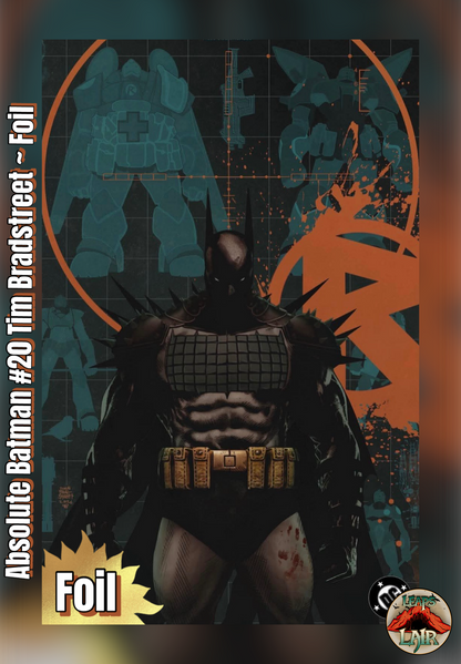 Absolute Batman #20 Tim Bradstreet Foil cover