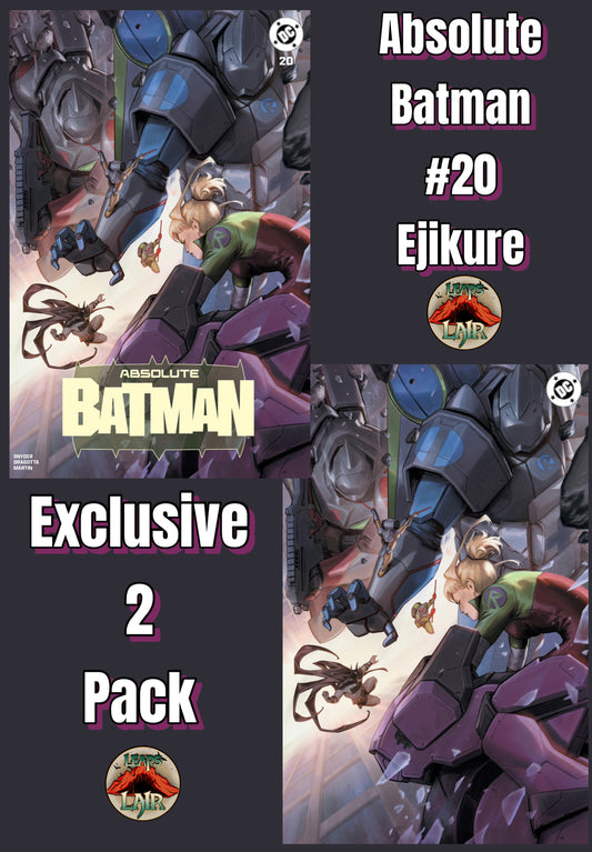 Absolute Batman #20 Ejikure Trade + Virgin Bundle LeapsLair Exclusive PREORDER 5/13