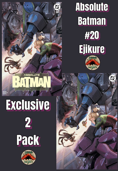 Absolute Batman #20 Ejikure Trade + Virgin 2-Pack