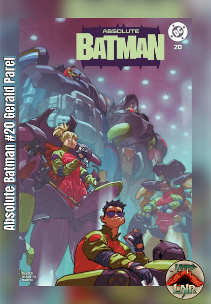 Absolute Batman #20 Gerald Parel Exclusive LeapsLair | 1st Absolute Robin