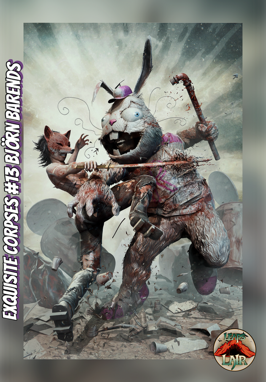 Exquisite Corpses #13 Bjorn Barends Rascal Randy / Fox Mask Killer Virgin LeapsLair Exclusive PREORDER 5/27