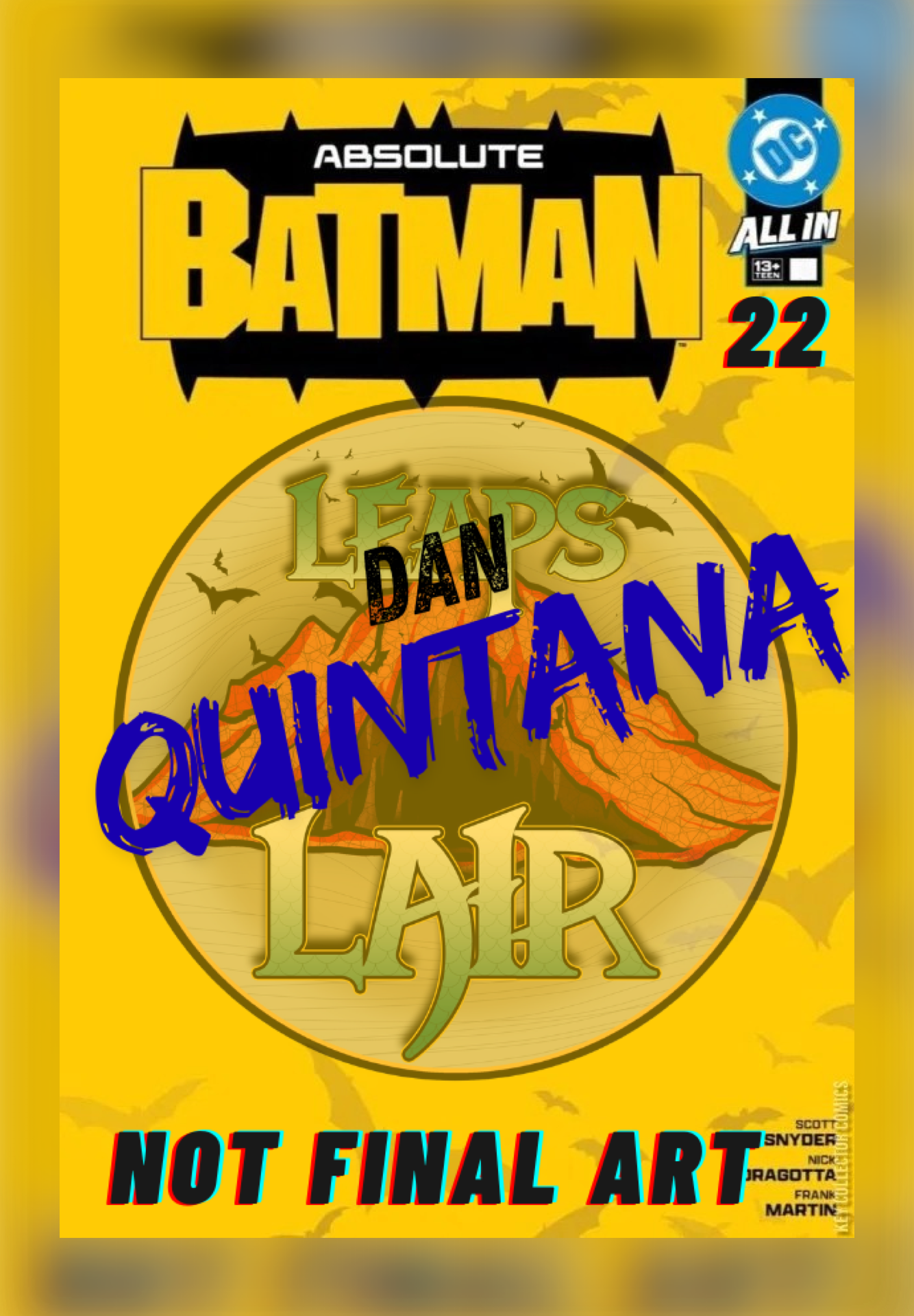 Absolute Batman #22 Dan Quintana CVR B LeapsLair PREORDER 7/8