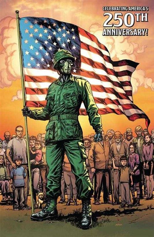 Comic book cover of 'Geiger #24 Cover D Gary Frank Usa 250 Th Anniversary Variant'