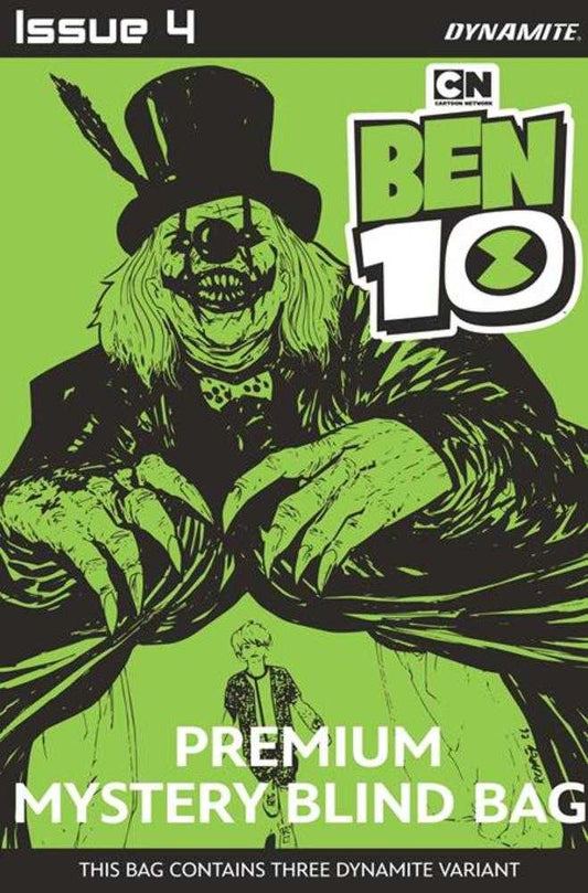 Comic book cover of 'Ben 10 #4 Cover F Premium Mystery Blind Bag'