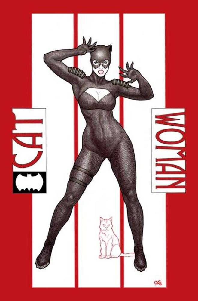 Comic book cover of 'Catwoman #90 Cover B Frank Cho Card Stock Variant'
