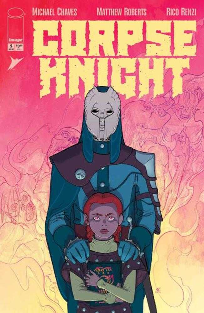 Comic book cover of 'Corpse Knight #5 (Of 6) Cover A Matthew Roberts & Rico Renzi (Mature) PRESALE 8/26'