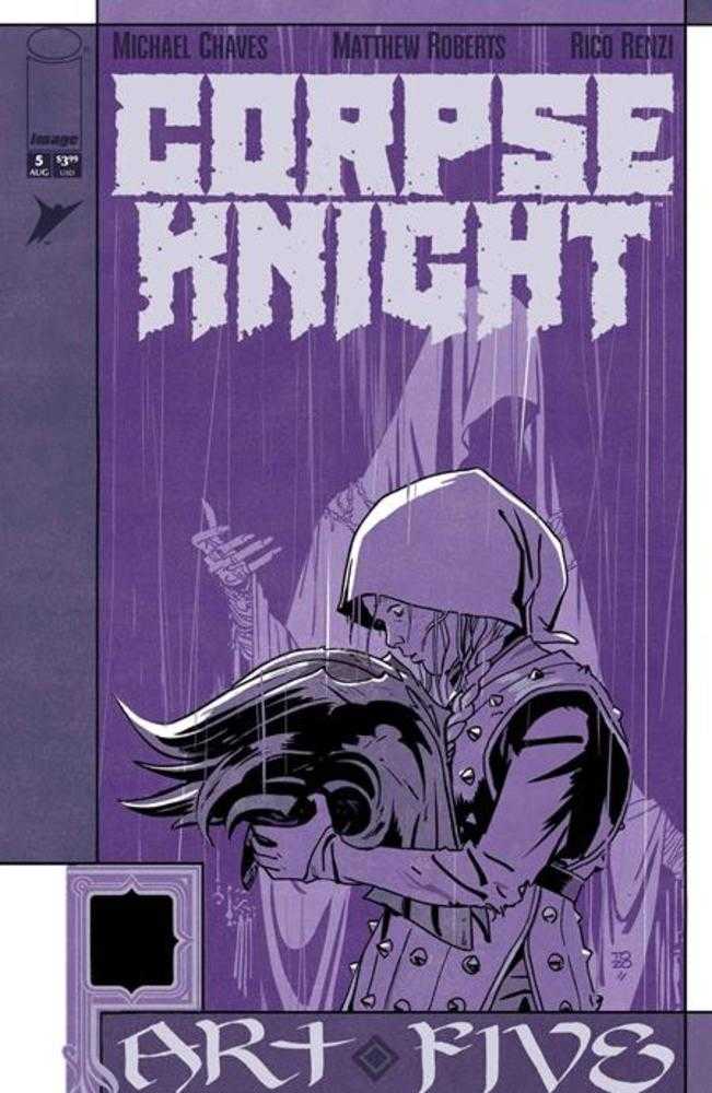 Comic book cover of 'Corpse Knight #5 (Of 6) Cover C 1 in 10 Tonci Zonjic Storybook Variant (Mature) PRESALE 8/26'