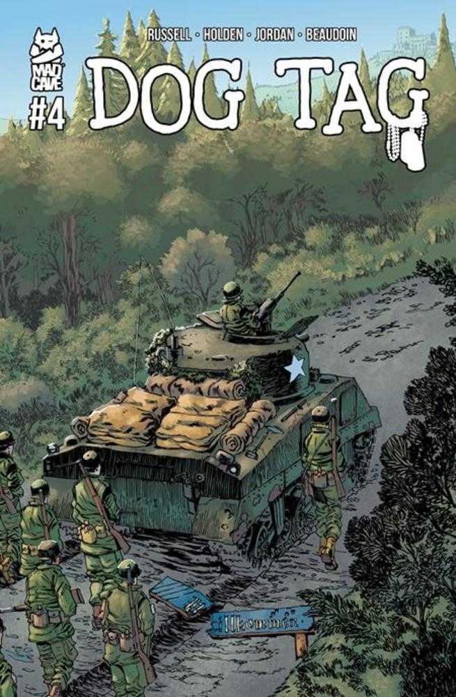 Comic book cover of 'Dog Tag #4 (Of 6) - PJ Holden PRESALE 8/26'