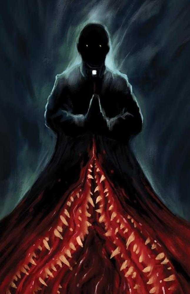 Comic book cover of 'Excommunicated #4 Cover F Trevor Henderson Foil Full Art Variant PRESALE 8/26'