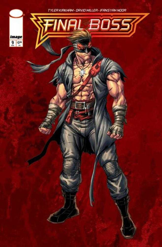 Comic book cover of 'Final Boss #9 Cover C Tyler Kirkham Variant (Mature) PRESALE 8/26'