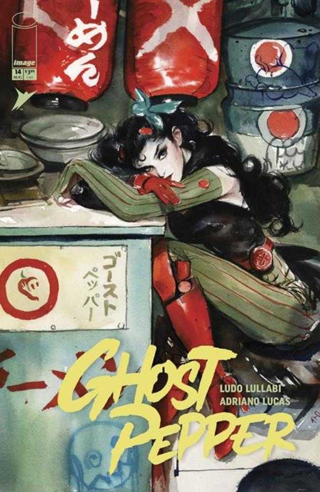 Comic book cover of 'Ghost Pepper #14 Cover B Ito Variant PRESALE 8/26'
