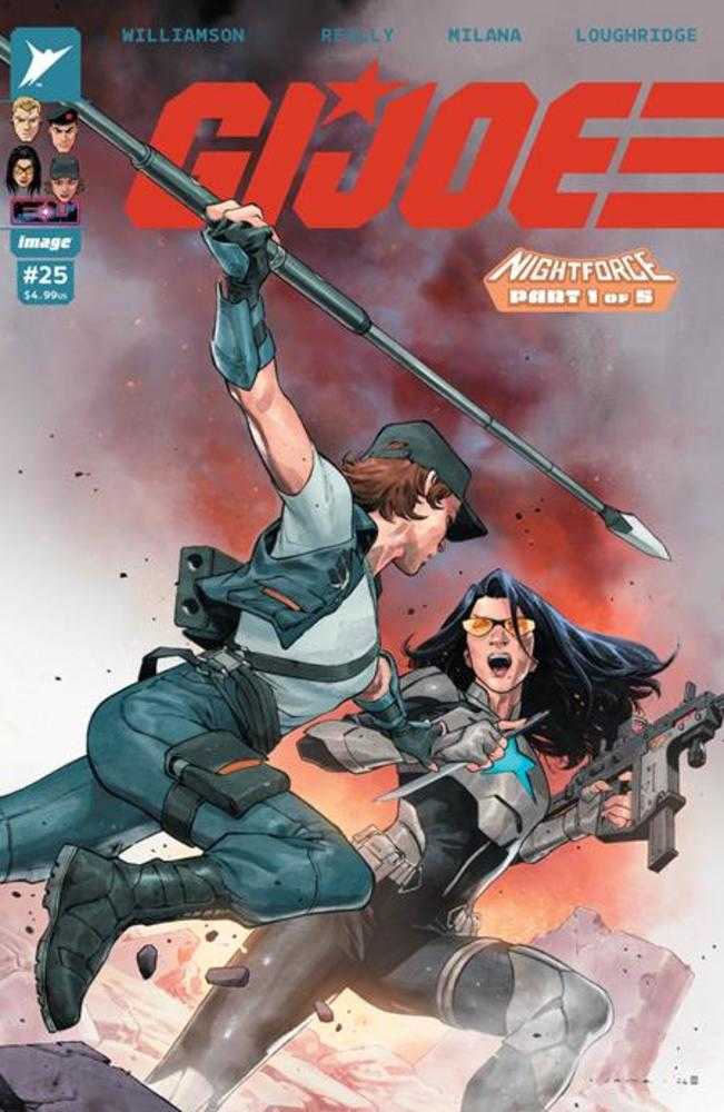 Comic book cover of 'G.I. Joe #25 Cover B Jerome Opena & Neeraj Menon Variant'