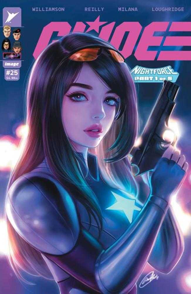 Comic book cover of 'G.I. Joe #25 Cover C Miki Okazaki Variant'