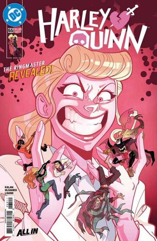 Comic book cover of 'Harley Quinn #65 Cover A Brandt&Stein PRESALE 8/26'