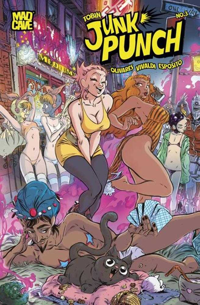 Junk Punch #3 (Of 5) Cover A Carlos Olivares (Mature)