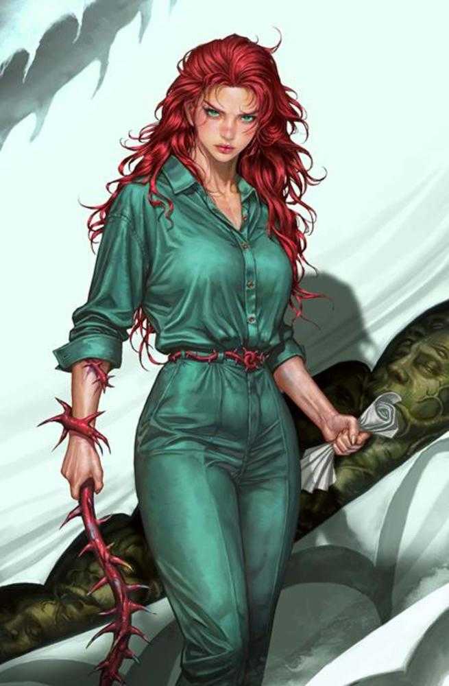 Comic book cover of 'Poison Ivy #47 Cover B Kyuyong Eom Card Stock Variant (Batman Bad Seeds) PRESALE 8/26'