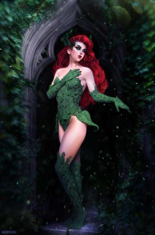 Comic book cover of 'Poison Ivy #47 Cover C Noobovich Card Stock Variant (Batman Bad Seeds) PRESALE 8/26'