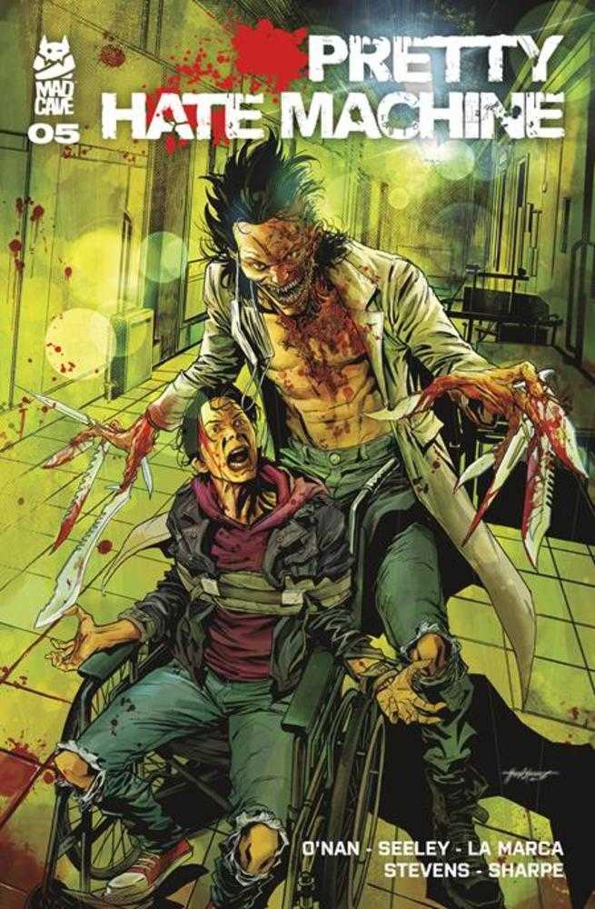 Comic book cover of 'Pretty Hate Machine #5 (Of 5) - Todor Hristov PRESALE 8/26'