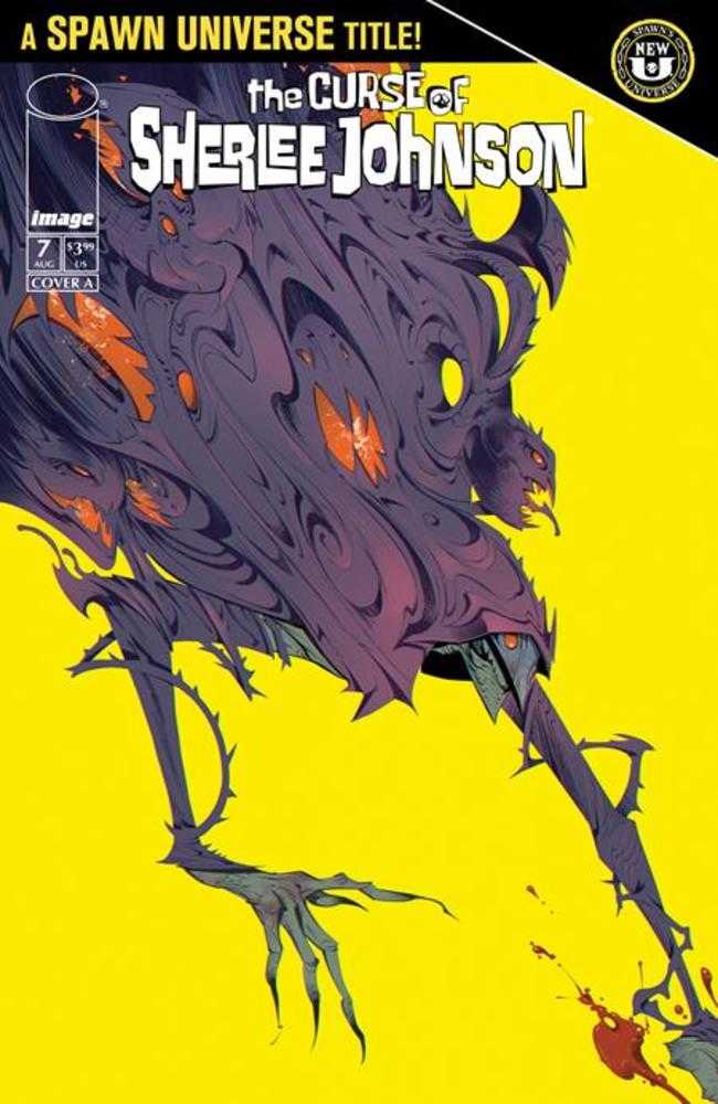 Comic book cover of 'Spawn The Curse Of Sherlee Johnson #7 Cover A Jonathan Glapion PRESALE 8/26'