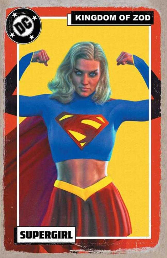 Comic book cover of 'Supergirl #16 Cover E Mark Spears Kingdom Of Zod Foil Variant (Kingdom Of Zod)'