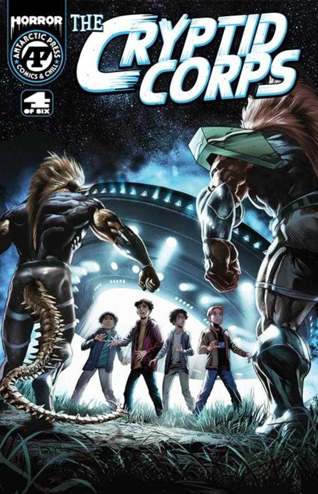 Cryptid Corps #4 (Of 6) Cover B Max Bertolini Variant PRESALE 9/09