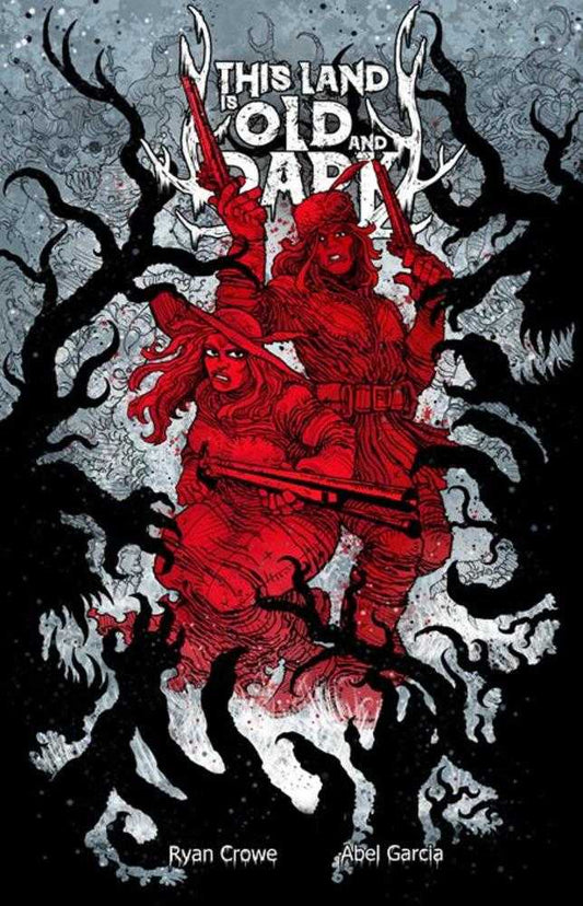 Comic book cover of 'This Land Is Old And Dark #1 (Of 3) Cover C Inc 1:5 Abel Garcia Variant PRESALE 8/26'