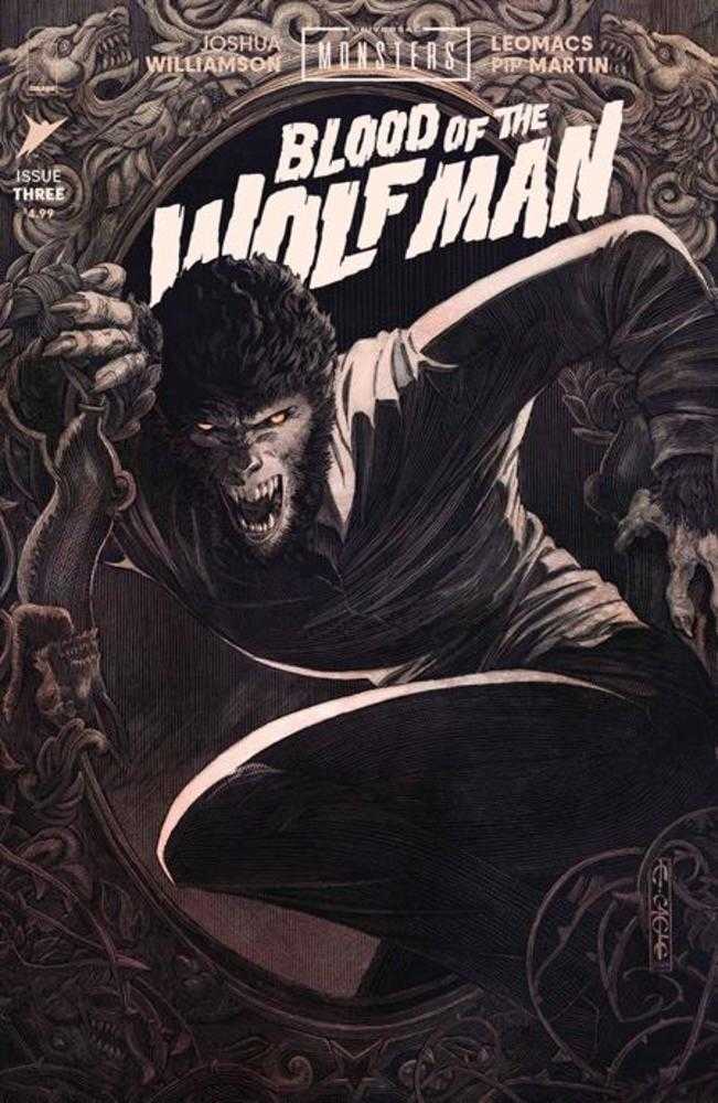 Universal Monsters Blood Of The Wolf Man #3 (Of 4) Cover B Evan Cagle Variant PRESALE 8/26